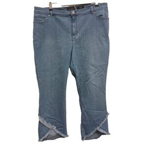 Susan Graver Blue Ankle & Cropped Jeans